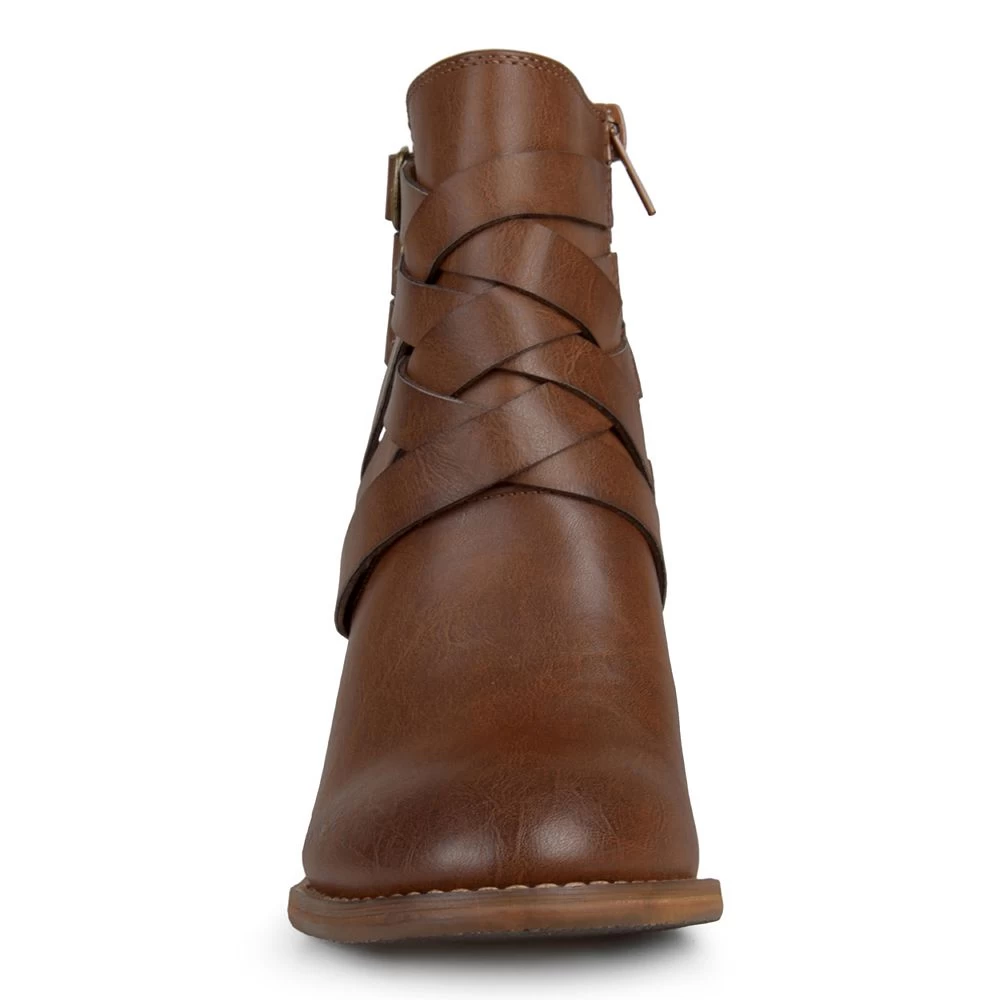 Journee Collection Strap Women's Ankle Boots 3 Journee Collection Strap Women's Ankle Boots - Image 3