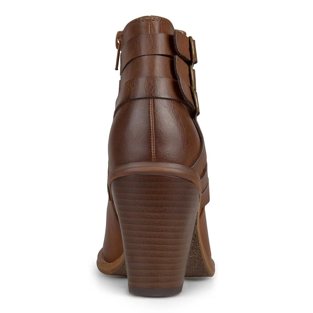 Journee Collection Strap Women's Ankle Boots 4 Journee Collection Strap Women's Ankle Boots - Image 4