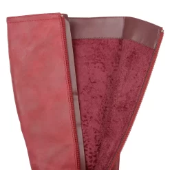 Journee Collection Langly Women's Wedge Knee High Boots -Fashion Shoes-Journee Collection 3060950 ALT4