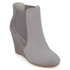 Journee Collection Linae Women's Wedge Ankle Boots