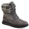 Journee Collection Flurry Women's Faux-Fur Lace-Up Boots