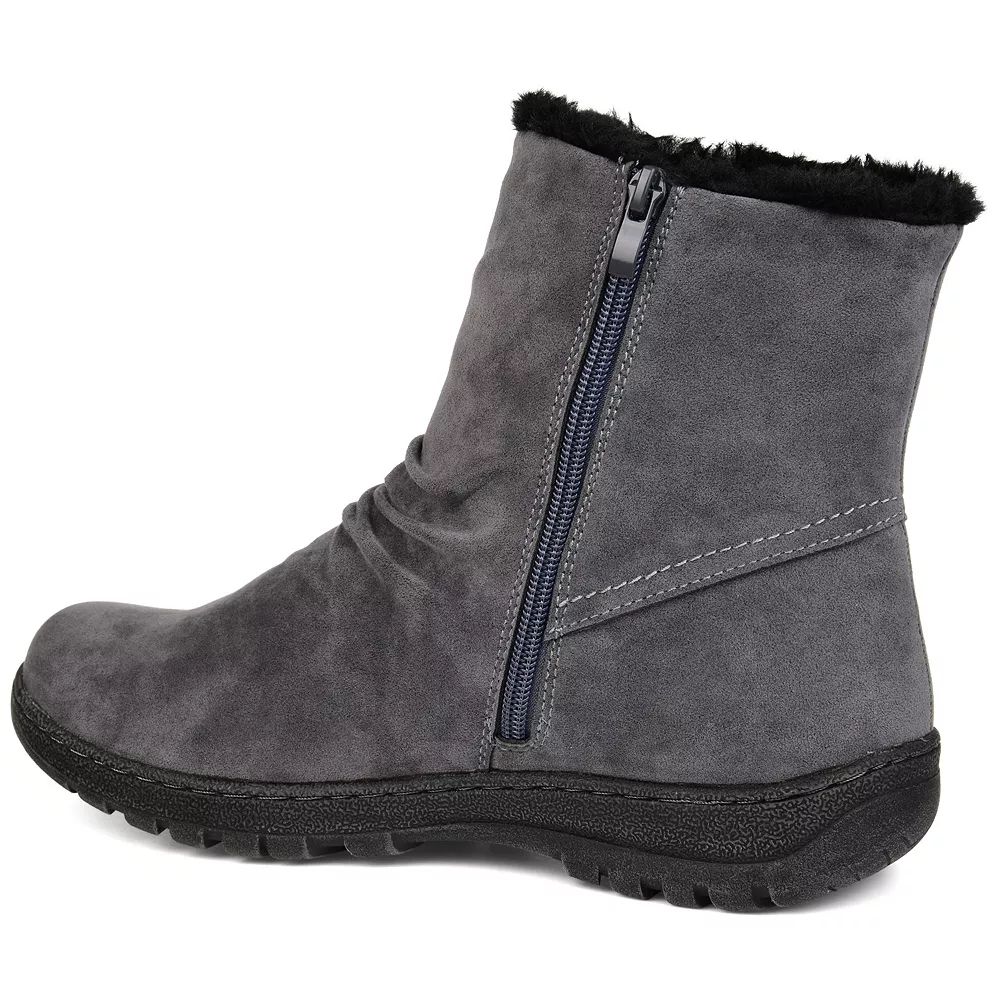 Journee Collection Lodiak Women's Winter Ankle Boots 2 Journee Collection Lodiak Women's Winter Ankle Boots - Image 2