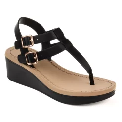 Journee Collection Bianca Women's Wedge Sandals