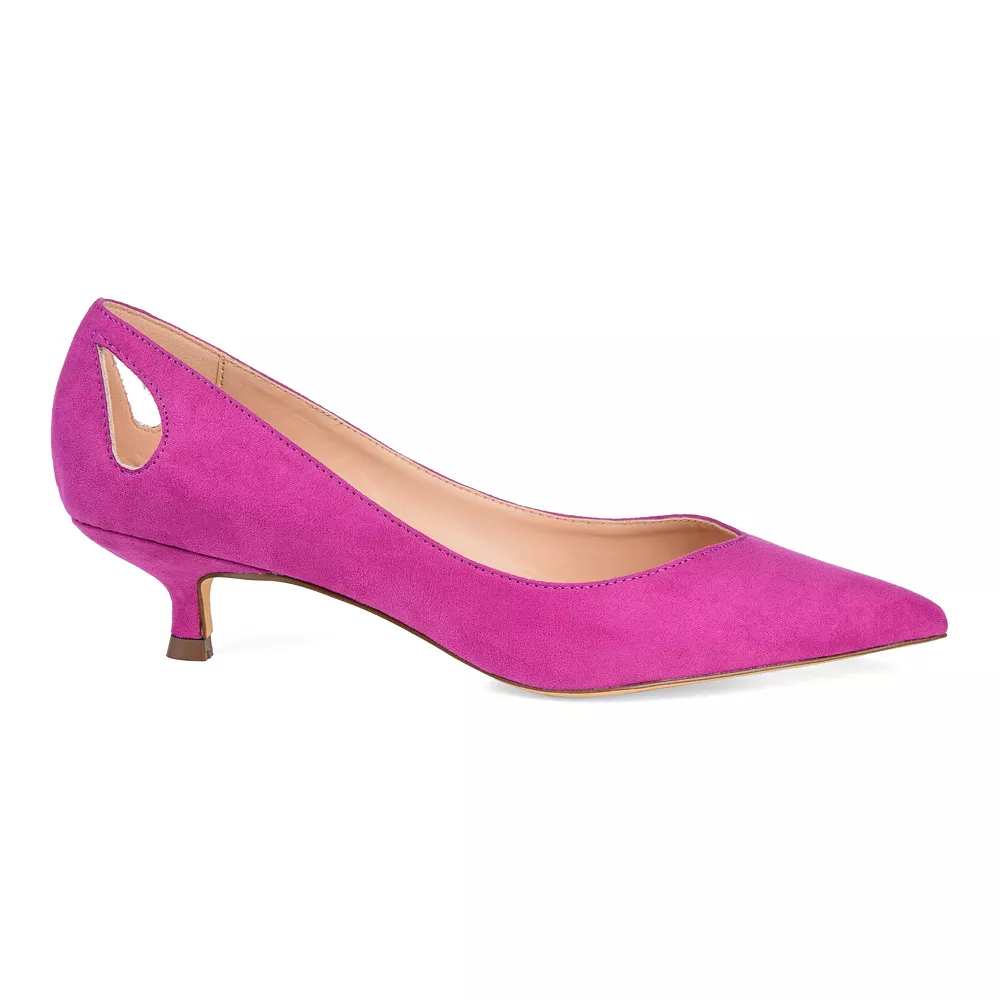 Journee Collection Goldie Women's Kitten Heels 2 Journee Collection Goldie Women's Kitten Heels - Image 2