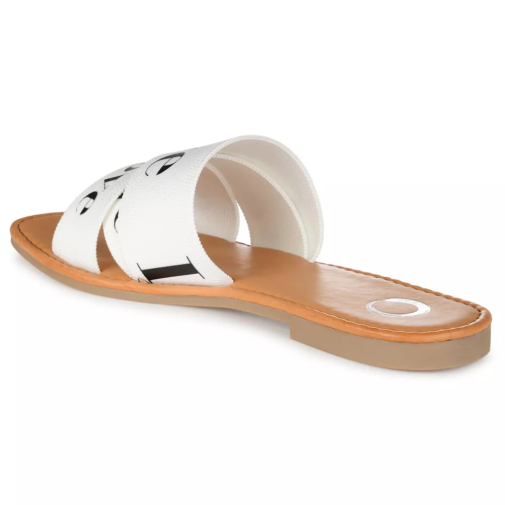 Journee Collection Ivante Women's Slide Sandals 3 Journee Collection Ivante Women's Slide Sandals - Image 3