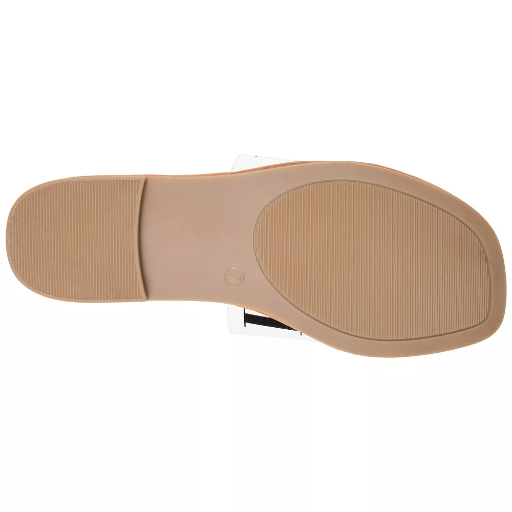 Journee Collection Ivante Women's Slide Sandals 4 Journee Collection Ivante Women's Slide Sandals - Image 4