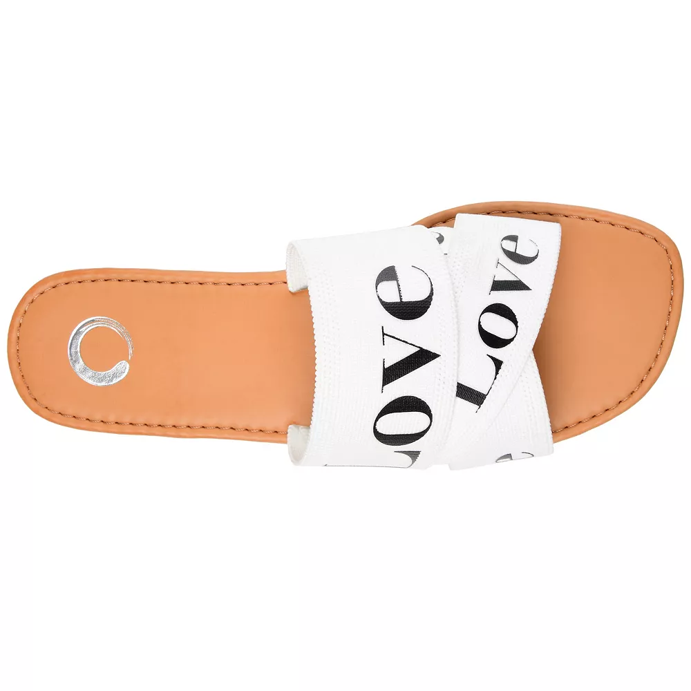 Journee Collection Ivante Women's Slide Sandals 5 Journee Collection Ivante Women's Slide Sandals - Image 5