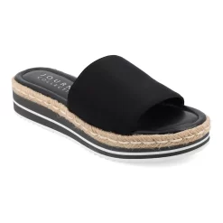 Journee Collection Rosey Women's Espadrille Slide Sandals