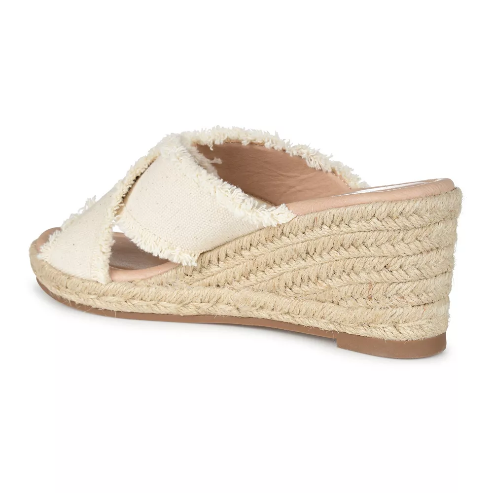 Journee Collection Shanni Women's Wedge Sandals 3 Journee Collection Shanni Women's Wedge Sandals - Image 3