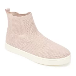 Journee Collection Kody Women's High-Top Knit Sneakers