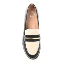 Journee Collection Huntington Tru Comfort Foam™ Women's Faux-Shearling Loafers -Fashion Shoes-Journee Collection 5230853 ALT3
