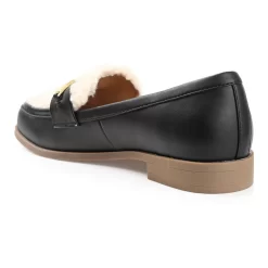 Journee Collection Huntington Tru Comfort Foam™ Women's Faux-Shearling Loafers -Fashion Shoes-Journee Collection 5230853 ALT4