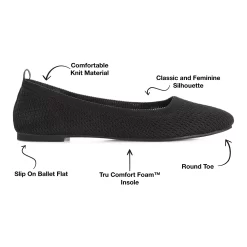 Journee Collection Maryann Tru Comfort Foam™ Women's Flats -Fashion Shoes-Journee Collection 5230894 ALT5
