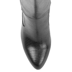 Journee Collection Tavia Women's Faux Snakeskin Knee-High Boots -Fashion Shoes-Journee Collection 5511344 ALT3