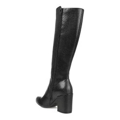 Journee Collection Tavia Women's Faux Snakeskin Knee-High Boots -Fashion Shoes-Journee Collection 5511344 ALT4