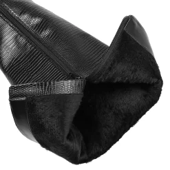 Journee Collection Tavia Women's Faux Snakeskin Knee-High Boots -Fashion Shoes-Journee Collection 5511344 ALT6