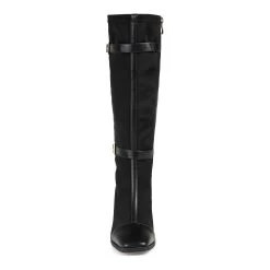Journee Collection Gaibree Women's Buckle Knee-High Boots -Fashion Shoes-Journee Collection 5522862 ALT5