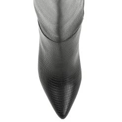 Journee Collection Estrella Women's Faux Lizard Knee-High Boots -Fashion Shoes-Journee Collection 5525781 ALT3