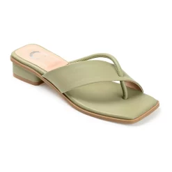 Journee Collection Mina Tru Comfort Foam™ Women's Heeled Thong Sandals
