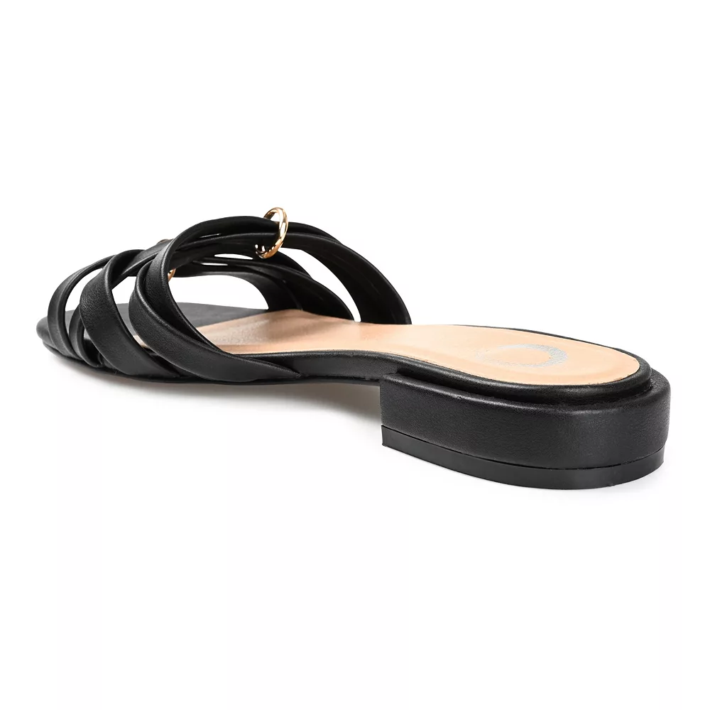Journee Collection Avrry Women's Slide Sandals 5 Journee Collection Avrry Women's Slide Sandals - Image 5