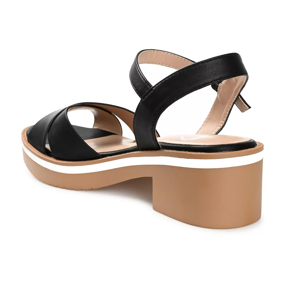 Journee Collection Hilaree Women's Heeled Sandals 4 Journee Collection Hilaree Women's Heeled Sandals - Image 4