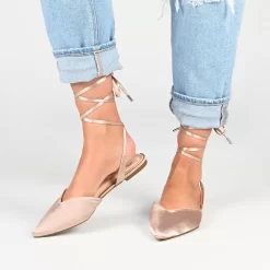 Journee Collection Theia Tru Comfort Foam™ Women's Lace-Up Flats -Fashion Shoes-Journee Collection 5695889 ALT4