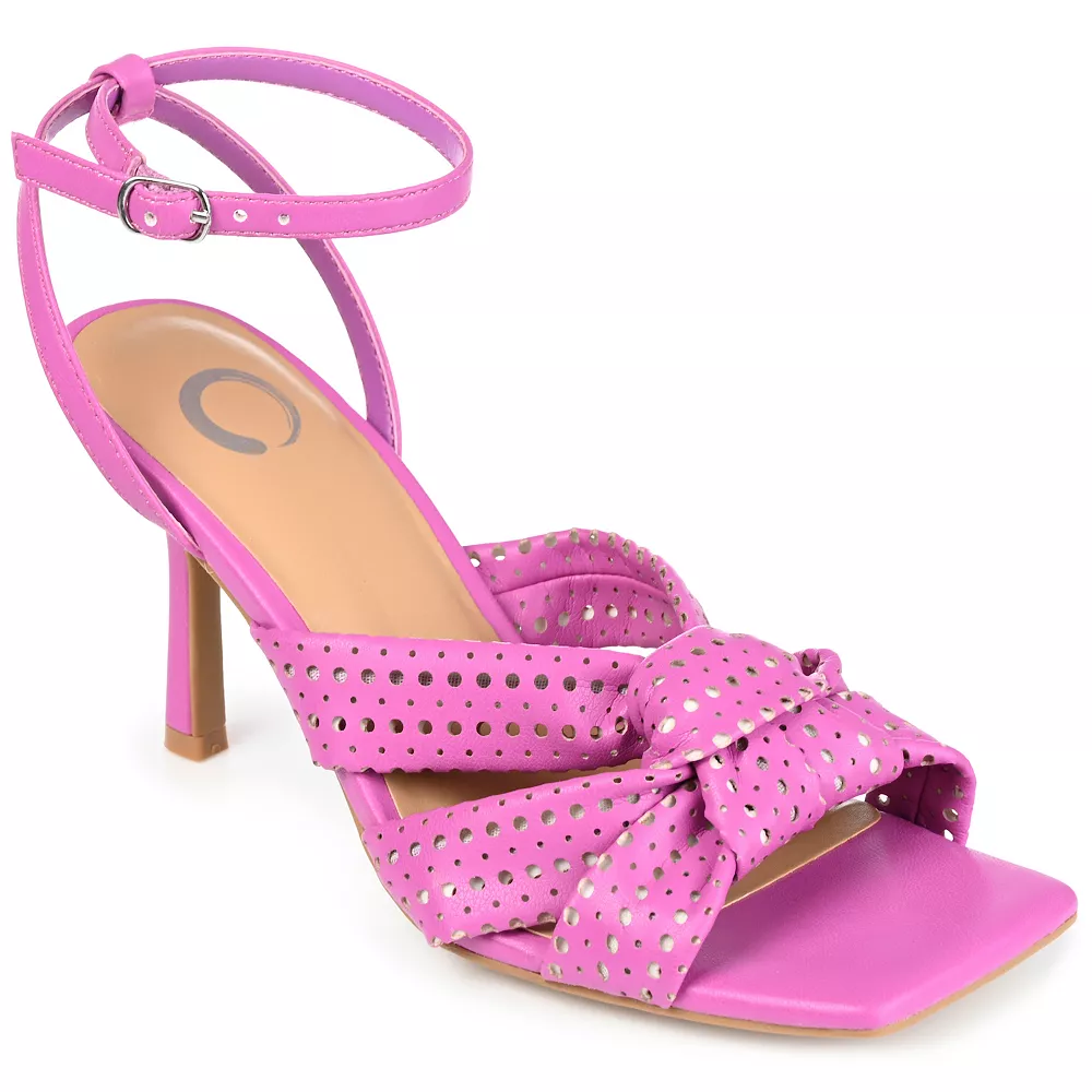 Journee Collection Naommi Women's Tru Comfort Foam™ Knotted High Heel Dress Sandals 1 Journee Collection Naommi Women's Tru Comfort Foam™ Knotted High Heel Dress Sandals