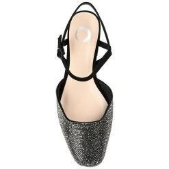 Journee Collection Nysha Women's Tru Comfort Foam™ Rhinestone Flats -Fashion Shoes-Journee Collection 5831880 ALT3