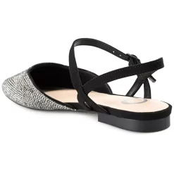 Journee Collection Nysha Women's Tru Comfort Foam™ Rhinestone Flats -Fashion Shoes-Journee Collection 5831880 ALT4