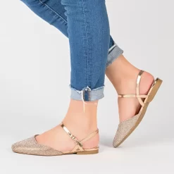 Journee Collection Nysha Women's Tru Comfort Foam™ Rhinestone Flats -Fashion Shoes-Journee Collection 5831880 ALT5