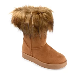 Journee Collection Zorah Tru Comfort Foam™ Women's Faux-Fur Winter Boots