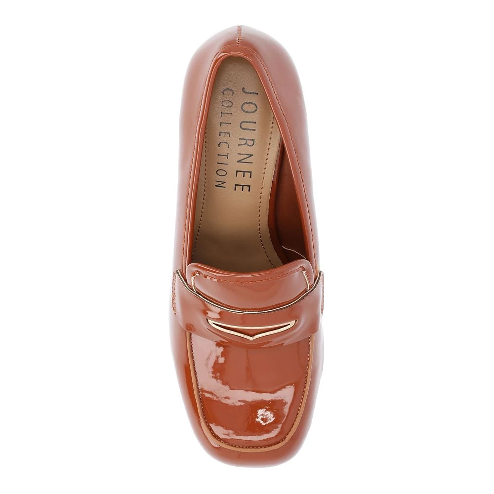 Journee Collection Tru Comfort Foam™ Liyla Women's Heeled Loafers 4 Journee Collection Tru Comfort Foam™ Liyla Women's Heeled Loafers - Image 4