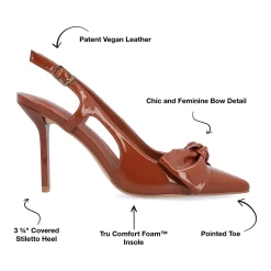 Journee Collection Viera Tru Comfort Foam™ Women's Slingback Heels 11 Journee Collection Viera Tru Comfort Foam™ Women's Slingback Heels -Fashion Shoes-Journee Collection 6143642 ALT5