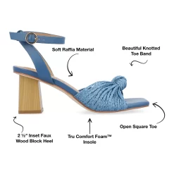 Journee Collection Galinda Tru Comfort Foam™ Women's Block Heel Sandals -Fashion Shoes-Journee Collection 6177486 ALT5