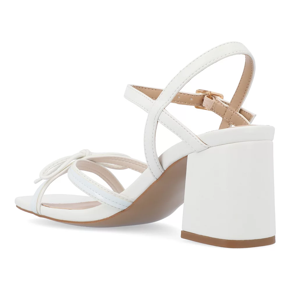 Journee Collection Issmia Women's Block Heel Dress Sandals 5 Journee Collection Issmia Women's Block Heel Dress Sandals - Image 5