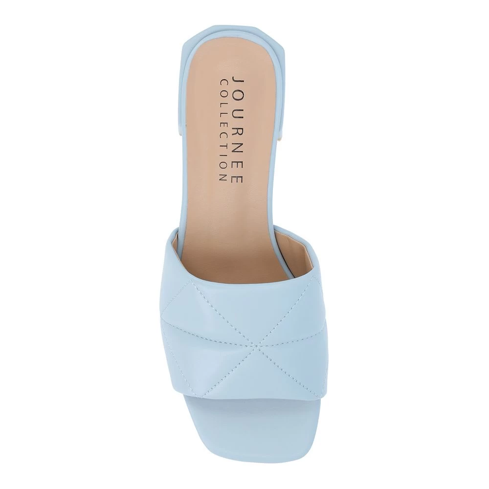 Journee Collection Elidia Women's Block Heel Sandals 4 Journee Collection Elidia Women's Block Heel Sandals - Image 4