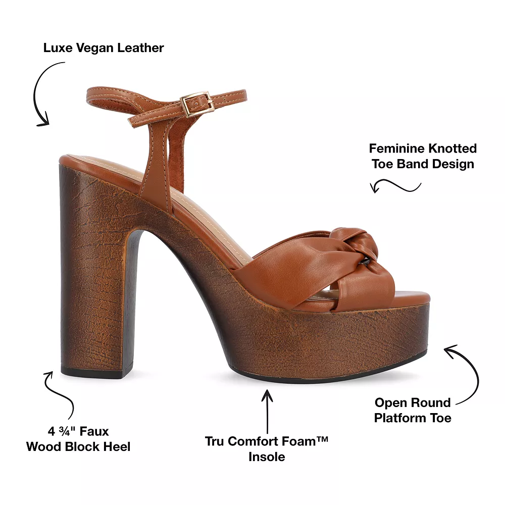 Journee Collection Lorrica Tru Comfort Foam™ Women's Sandals 6 Journee Collection Lorrica Tru Comfort Foam™ Women's Sandals - Image 6