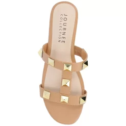 Journee Collection Kendall Women's Embellished Gladiator Sandals -Fashion Shoes-Journee Collection 6193720 ALT3