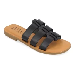 Journee Collection Serrie Women's Strappy Slide Sandal