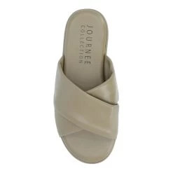 Journee Collection Addilynn Women's Crisscross Slide Sandal -Fashion Shoes-Journee Collection 6217404 ALT3