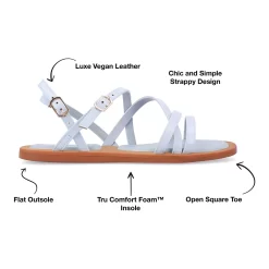 Journee Collection Ennid Tru Comfort Foam™ Women's Gladiator Sandals -Fashion Shoes-Journee Collection 6228013 ALT5